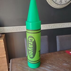 Vintage Green Crayon Bank Handi Craft Company